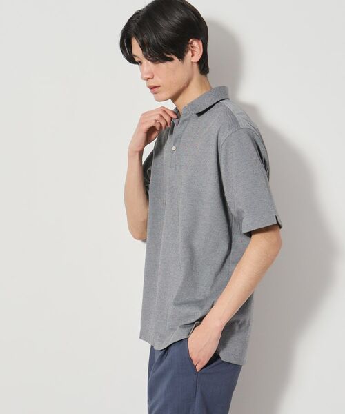 THE SHOP TK / ザ ショップ ティーケー ポロシャツ | シャンブレーカノコスキッパーポロシャツ | 詳細14
