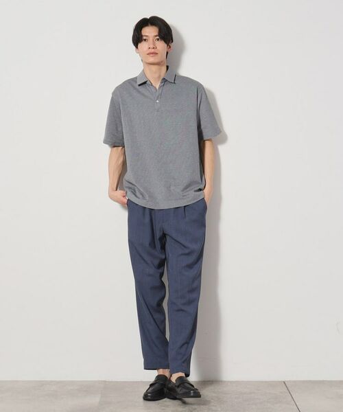 THE SHOP TK / ザ ショップ ティーケー ポロシャツ | シャンブレーカノコスキッパーポロシャツ | 詳細17