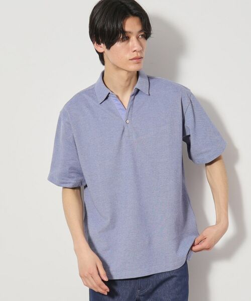 THE SHOP TK / ザ ショップ ティーケー ポロシャツ | シャンブレーカノコスキッパーポロシャツ | 詳細26