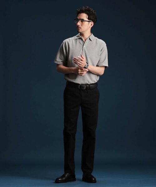 THE SHOP TK / ザ ショップ ティーケー ポロシャツ | シャンブレーカノコスキッパーポロシャツ | 詳細3