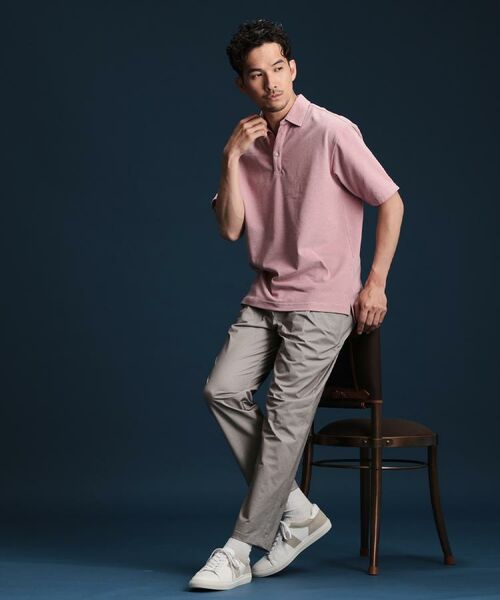 THE SHOP TK / ザ ショップ ティーケー ポロシャツ | シャンブレーカノコスキッパーポロシャツ | 詳細9