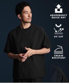 THE SHOP TK / ザ ショップ ティーケー Tシャツ | パーフェクテックスピンドル半袖Tシャツ【セットアップ可/吸水速乾/UVカット/アンチピリング】