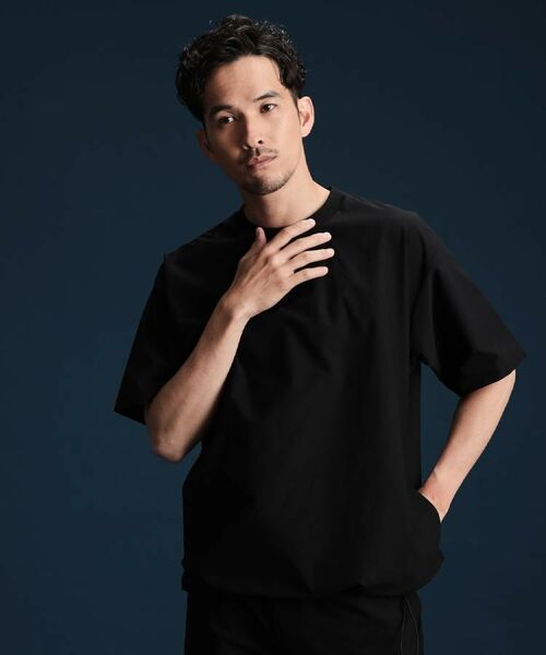 THE SHOP TK / ザ ショップ ティーケー Tシャツ | パーフェクテックスピンドル半袖Tシャツ【セットアップ可/吸水速乾/UVカット/アンチピリング】 | 詳細3