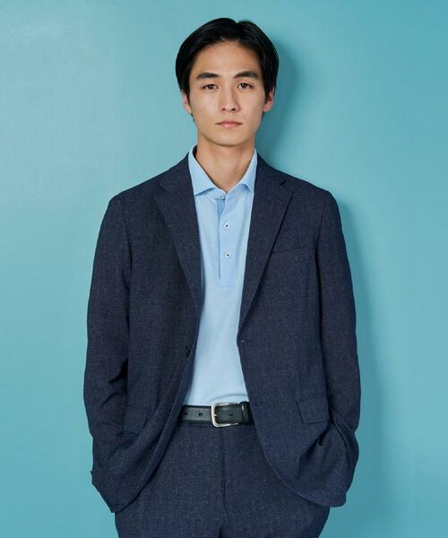 THE SHOP TK / ザ ショップ ティーケー テーラードジャケット | AVANT AIR メッシュジャケット セットアップ可 ／ 洗える ／ ストレッチ ／ シワになりにくい | 詳細21