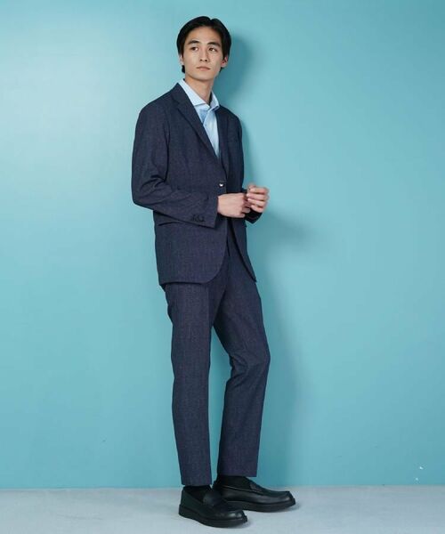 THE SHOP TK / ザ ショップ ティーケー テーラードジャケット | AVANT AIR メッシュジャケット セットアップ可 ／ 洗える ／ ストレッチ ／ シワになりにくい | 詳細23