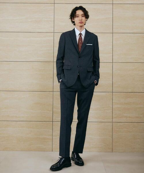 THE SHOP TK / ザ ショップ ティーケー テーラードジャケット | AVANT AIR メッシュジャケット セットアップ可 ／ 洗える ／ ストレッチ ／ シワになりにくい | 詳細25