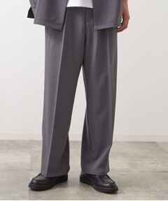 THE SHOP TK / ザ ショップ ティーケー パンツ | タックワイドスラックス【セットアップ可/洗濯機OK】