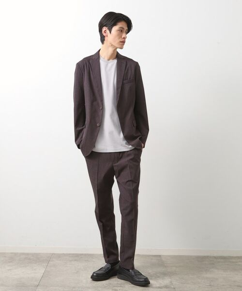 THE SHOP TK / ザ ショップ ティーケー パンツ | ライトドッツスラックス【セットアップ可/洗濯機OK】 | 詳細22