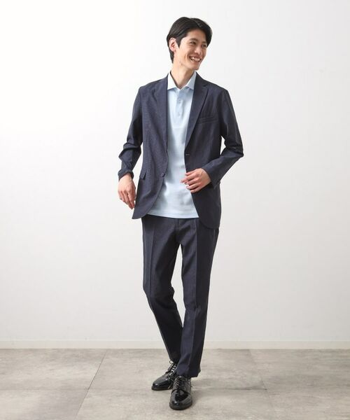 THE SHOP TK / ザ ショップ ティーケー パンツ | ライトドッツスラックス【セットアップ可/洗濯機OK】 | 詳細27