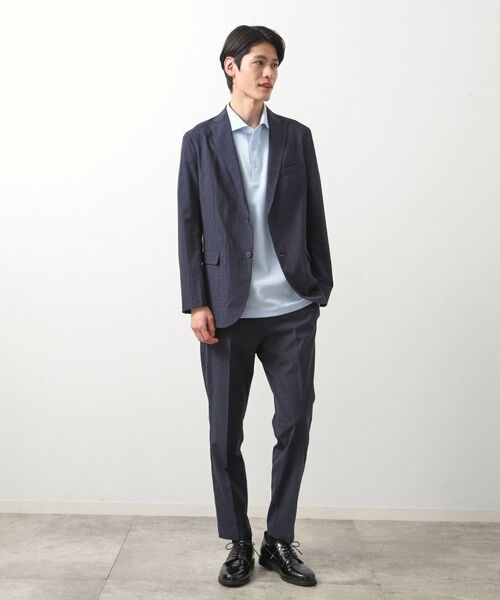 THE SHOP TK / ザ ショップ ティーケー パンツ | ライトドッツスラックス【セットアップ可/洗濯機OK】 | 詳細28