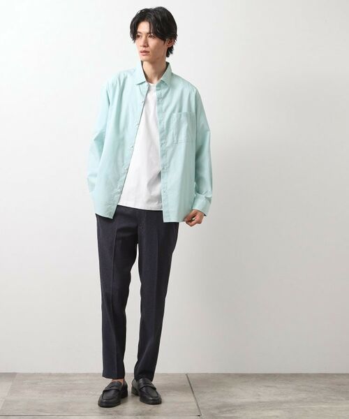 THE SHOP TK / ザ ショップ ティーケー シャツ・ブラウス | 綿麻ポリCOOLMAX（R）長袖シャツ | 詳細12