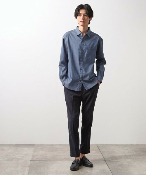 THE SHOP TK / ザ ショップ ティーケー シャツ・ブラウス | 綿麻ポリCOOLMAX（R）長袖シャツ | 詳細16