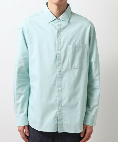 THE SHOP TK / ザ ショップ ティーケー シャツ・ブラウス | 綿麻ポリCOOLMAX（R）長袖シャツ | 詳細18