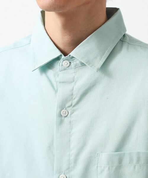 THE SHOP TK / ザ ショップ ティーケー シャツ・ブラウス | 綿麻ポリCOOLMAX（R）長袖シャツ | 詳細21