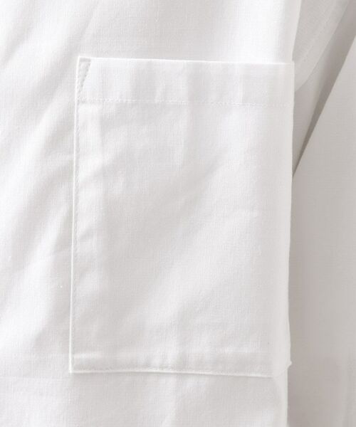 THE SHOP TK / ザ ショップ ティーケー シャツ・ブラウス | 綿麻ポリCOOLMAX（R）長袖シャツ | 詳細5