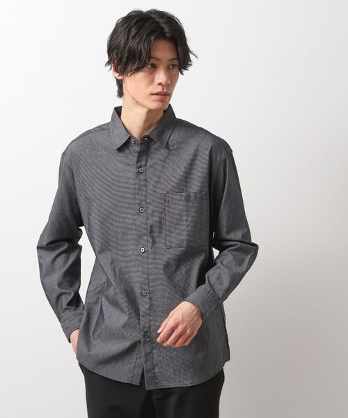 THE SHOP TK / ザ ショップ ティーケー シャツ・ブラウス | 綿麻ポリCOOLMAX（R）長袖シャツ | 詳細6