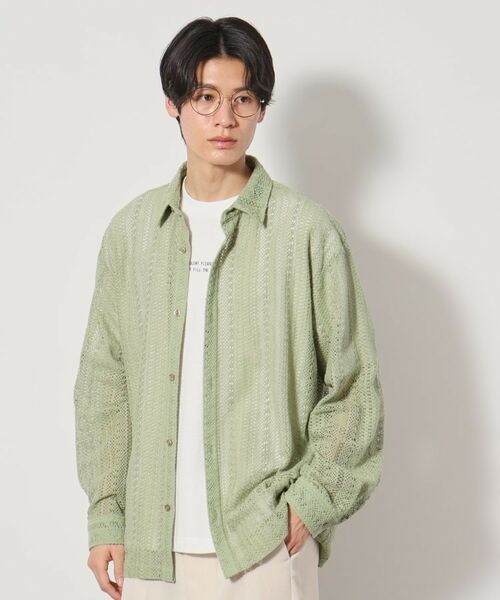 THE SHOP TK / ザ ショップ ティーケー シャツ・ブラウス | レースシャツアンサンブル長袖シャツ・半袖Tシャツセットアイテム | 詳細12