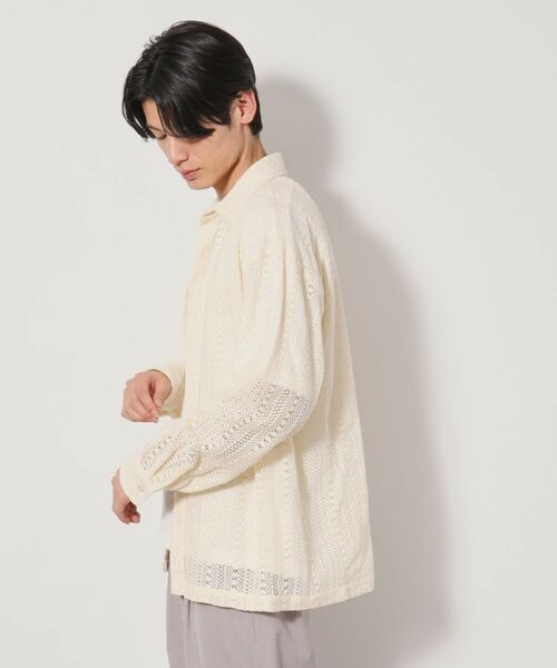 THE SHOP TK / ザ ショップ ティーケー シャツ・ブラウス | レースシャツアンサンブル長袖シャツ・半袖Tシャツセットアイテム | 詳細2