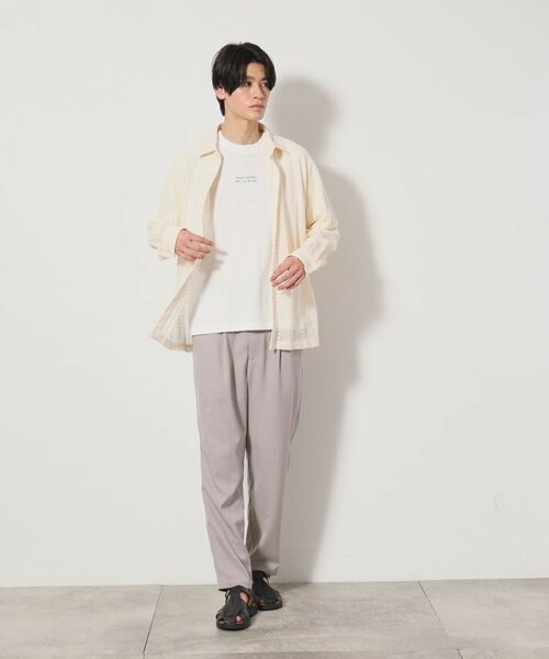 THE SHOP TK / ザ ショップ ティーケー シャツ・ブラウス | レースシャツアンサンブル長袖シャツ・半袖Tシャツセットアイテム | 詳細4