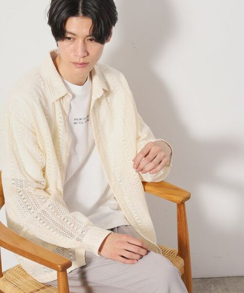 THE SHOP TK / ザ ショップ ティーケー シャツ・ブラウス | レースシャツアンサンブル長袖シャツ・半袖Tシャツセットアイテム | 詳細5