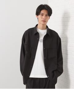 THE SHOP TK / ザ ショップ ティーケー シャツ・ブラウス | ダブルポケットシャツ【セットアップ可/洗濯機OK】