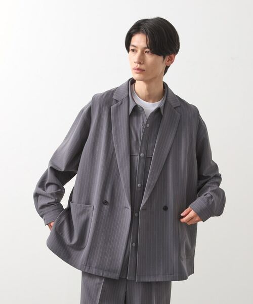 THE SHOP TK / ザ ショップ ティーケー シャツ・ブラウス | ダブルポケットシャツ【セットアップ可/洗濯機OK】 | 詳細10