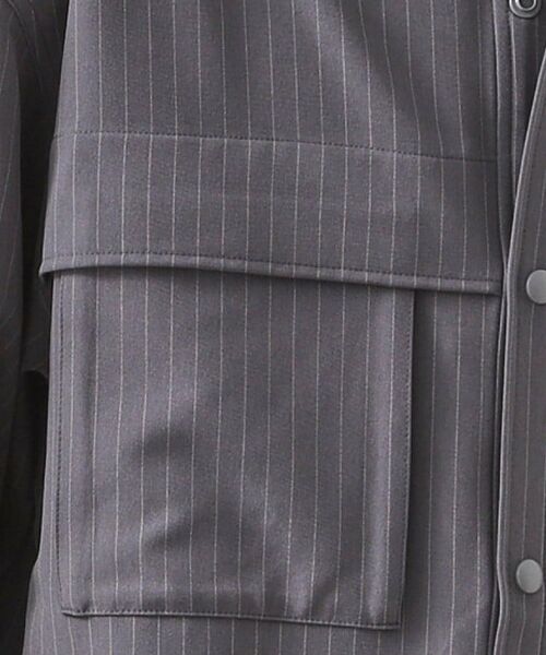 THE SHOP TK / ザ ショップ ティーケー シャツ・ブラウス | ダブルポケットシャツ【セットアップ可/洗濯機OK】 | 詳細17