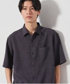 THE SHOP TK / ザ ショップ ティーケー シャツ・ブラウス | リネンライク半袖シャツ セットアップ可