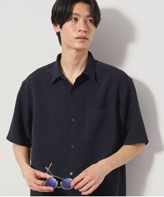 THE SHOP TK / ザ ショップ ティーケー シャツ・ブラウス | リネンライク半袖シャツ セットアップ可