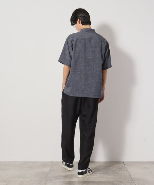 THE SHOP TK / ザ ショップ ティーケー シャツ・ブラウス | リネンライク半袖シャツ セットアップ可 | 詳細16