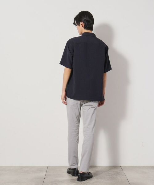 THE SHOP TK / ザ ショップ ティーケー シャツ・ブラウス | リネンライク半袖シャツ セットアップ可 | 詳細21