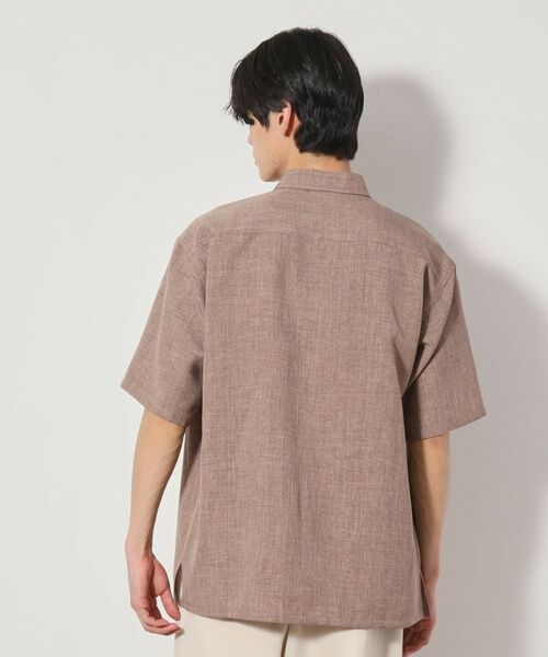 THE SHOP TK / ザ ショップ ティーケー シャツ・ブラウス | リネンライク半袖シャツ セットアップ可 | 詳細9