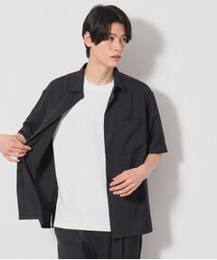 THE SHOP TK / ザ ショップ ティーケー シャツ・ブラウス | ドライポリ半袖シャツ　セットアップ可/吸水速乾/軽量