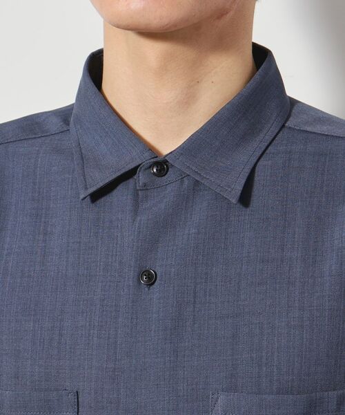 THE SHOP TK / ザ ショップ ティーケー シャツ・ブラウス | ドライポリ半袖シャツ　セットアップ可/吸水速乾/軽量 | 詳細28