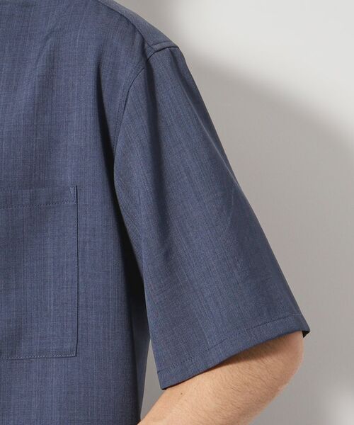 THE SHOP TK / ザ ショップ ティーケー シャツ・ブラウス | ドライポリ半袖シャツ　セットアップ可/吸水速乾/軽量 | 詳細29