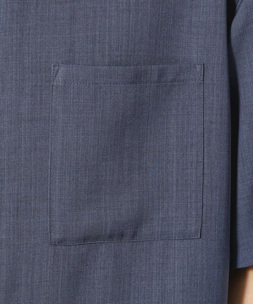 THE SHOP TK / ザ ショップ ティーケー シャツ・ブラウス | ドライポリ半袖シャツ　セットアップ可/吸水速乾/軽量 | 詳細30