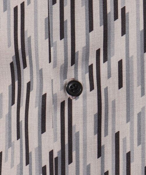 THE SHOP TK / ザ ショップ ティーケー シャツ・ブラウス | ドライポリプリント半袖シャツ　洗える/吸水速乾 | 詳細12