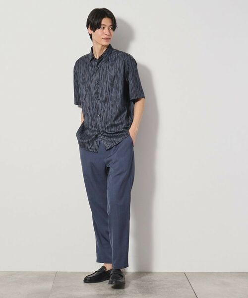 THE SHOP TK / ザ ショップ ティーケー シャツ・ブラウス | ドライポリプリント半袖シャツ　洗える/吸水速乾 | 詳細15