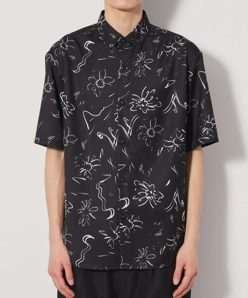 THE SHOP TK / ザ ショップ ティーケー シャツ・ブラウス | ドライポリプリント半袖シャツ　洗える/吸水速乾 | 詳細17