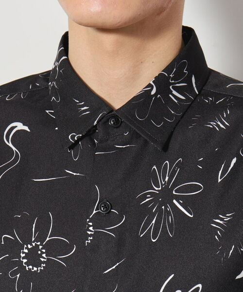 THE SHOP TK / ザ ショップ ティーケー シャツ・ブラウス | ドライポリプリント半袖シャツ　洗える/吸水速乾 | 詳細20