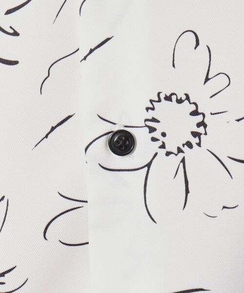 THE SHOP TK / ザ ショップ ティーケー シャツ・ブラウス | ドライポリプリント半袖シャツ　洗える/吸水速乾 | 詳細4