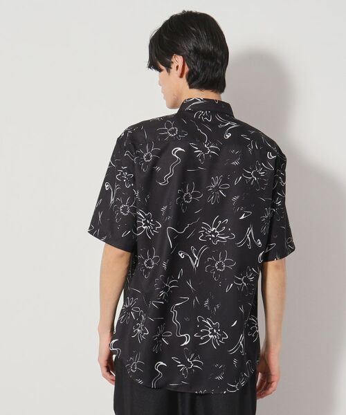 THE SHOP TK / ザ ショップ ティーケー シャツ・ブラウス | ドライポリプリント半袖シャツ　洗える/吸水速乾 | 詳細6