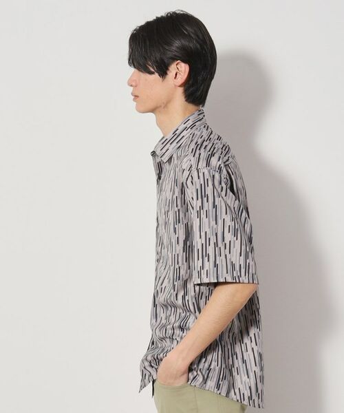 THE SHOP TK / ザ ショップ ティーケー シャツ・ブラウス | ドライポリプリント半袖シャツ　洗える/吸水速乾 | 詳細9