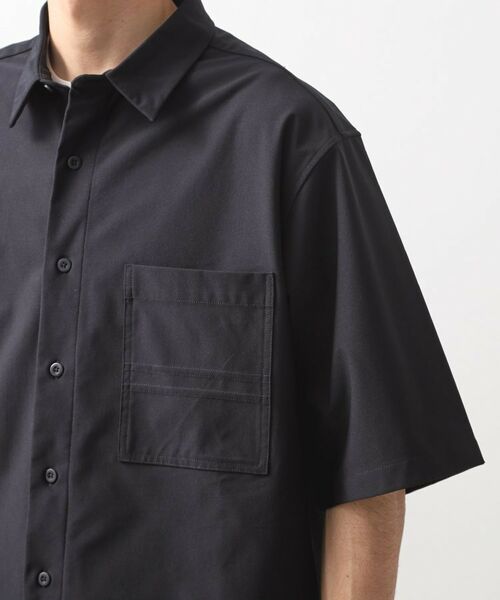 THE SHOP TK / ザ ショップ ティーケー シャツ・ブラウス | パーフェクテックツイル5分袖シャツ【セットアップ可/吸水速乾/UVカット/アンチピリング】 | 詳細16