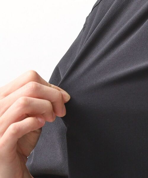 THE SHOP TK / ザ ショップ ティーケー シャツ・ブラウス | パーフェクテックツイル5分袖シャツ【セットアップ可/吸水速乾/UVカット/アンチピリング】 | 詳細17