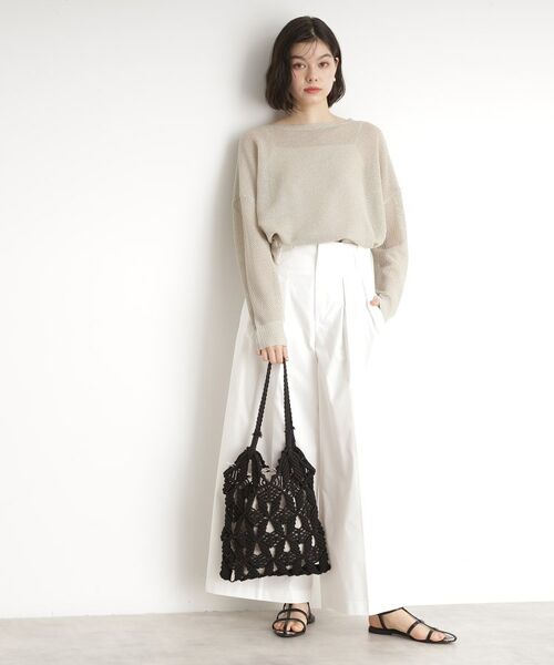 THE SHOP TK / ザ ショップ ティーケー トートバッグ | マクラメトートバッグ | 詳細10