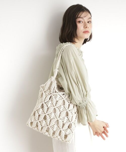 THE SHOP TK / ザ ショップ ティーケー トートバッグ | マクラメトートバッグ | 詳細11