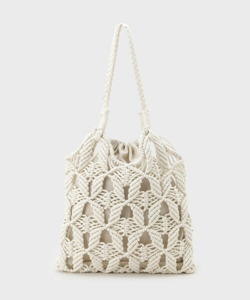 THE SHOP TK / ザ ショップ ティーケー トートバッグ | マクラメトートバッグ | 詳細3