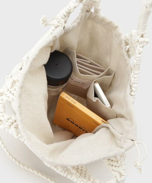 THE SHOP TK / ザ ショップ ティーケー トートバッグ | マクラメトートバッグ | 詳細7