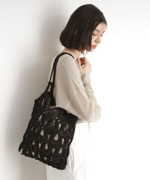 THE SHOP TK / ザ ショップ ティーケー トートバッグ | マクラメトートバッグ | 詳細9